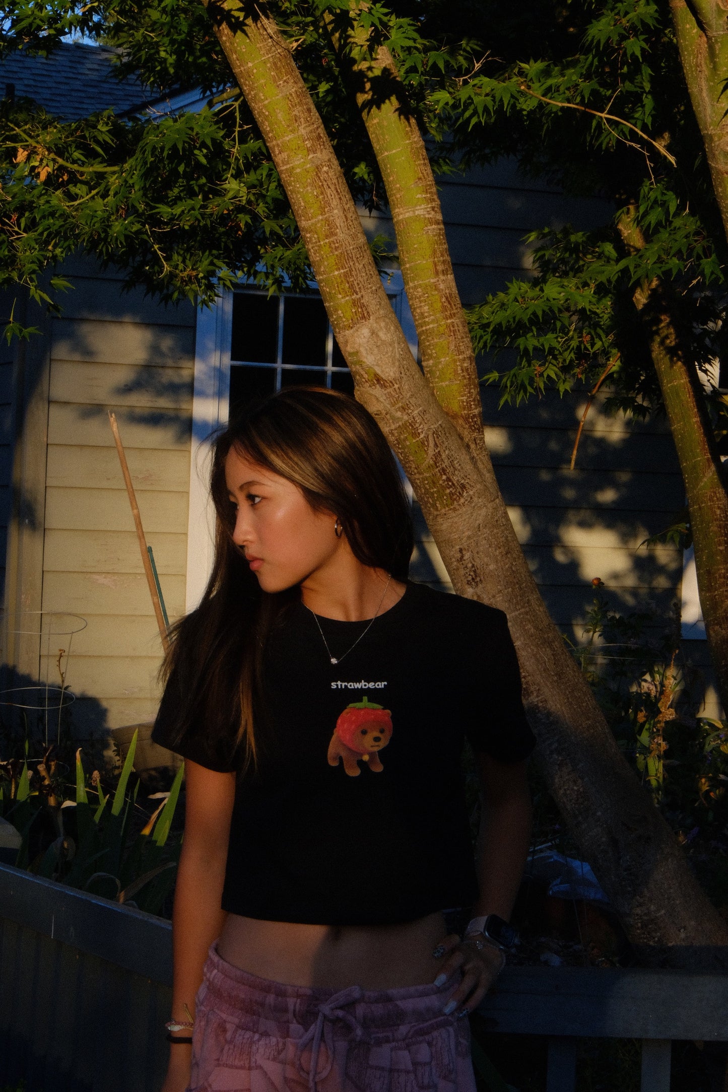 the strawbear baby tee